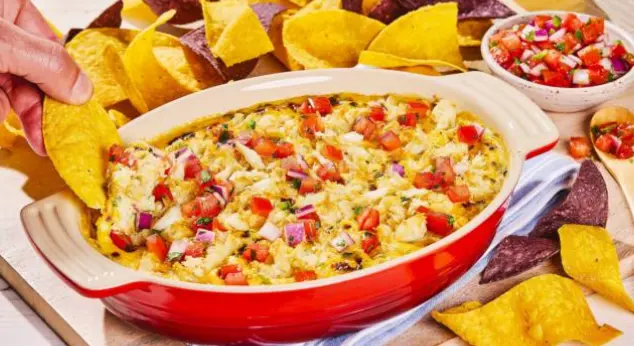 Crab Queso Platter