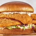 Crunch-Fried Flounder Sandwich