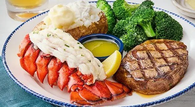 Surf & Turf Maine Lobster Tail & 6 oz. Filet Mignon