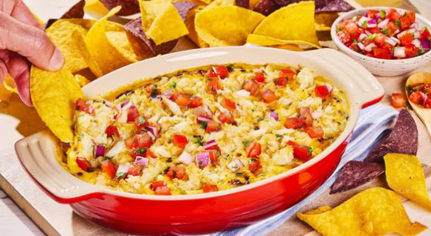 Crab Queso Platter