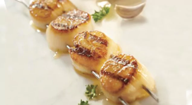 Grilled Sea Scallops
