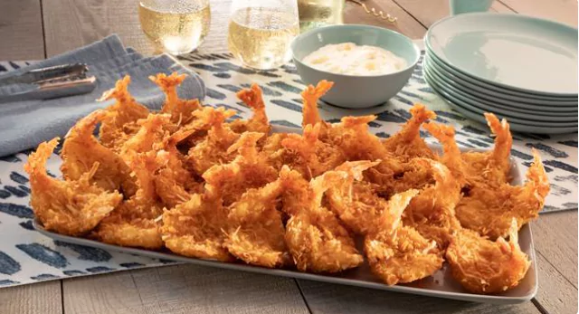 Parrot Isle Jumbo Coconut Shrimp Platter